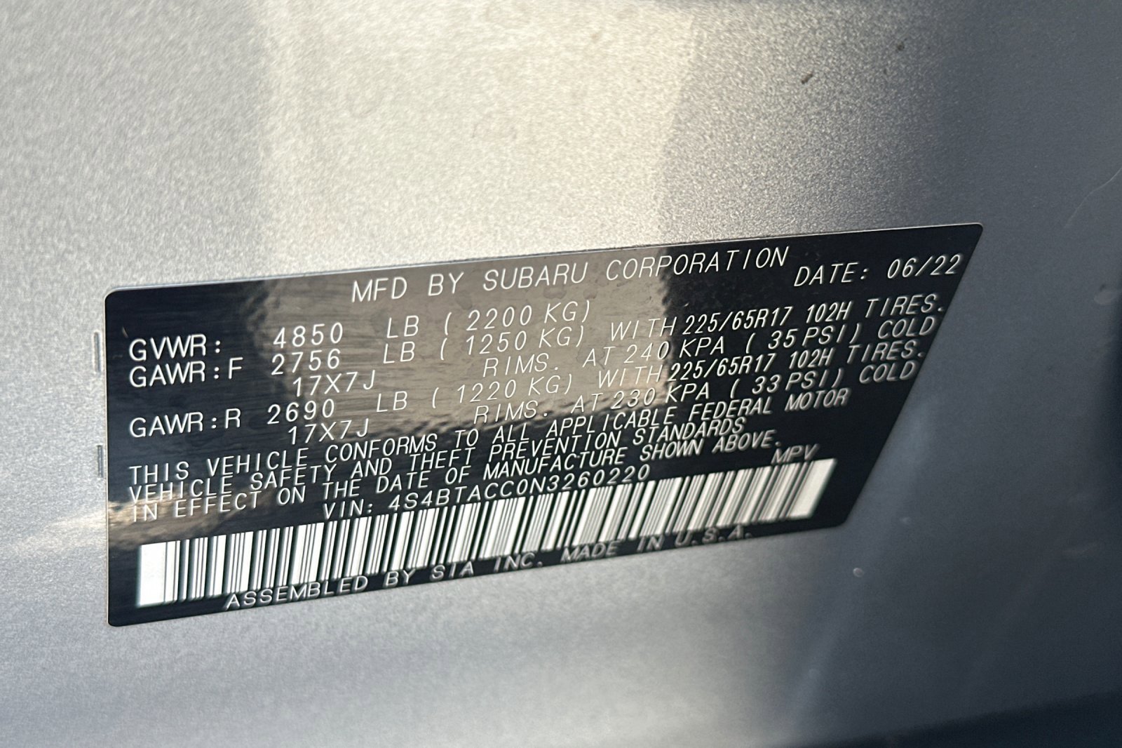 Used 2022 Subaru Outback Premium image 28