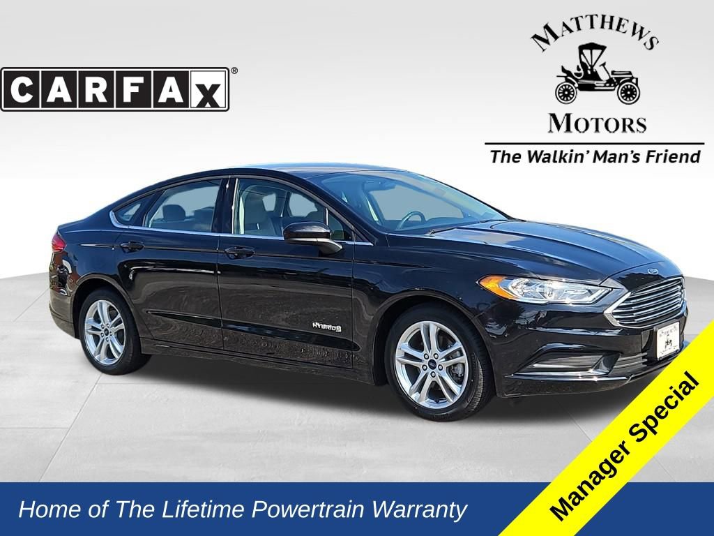 Used 2018 Ford Fusion S
