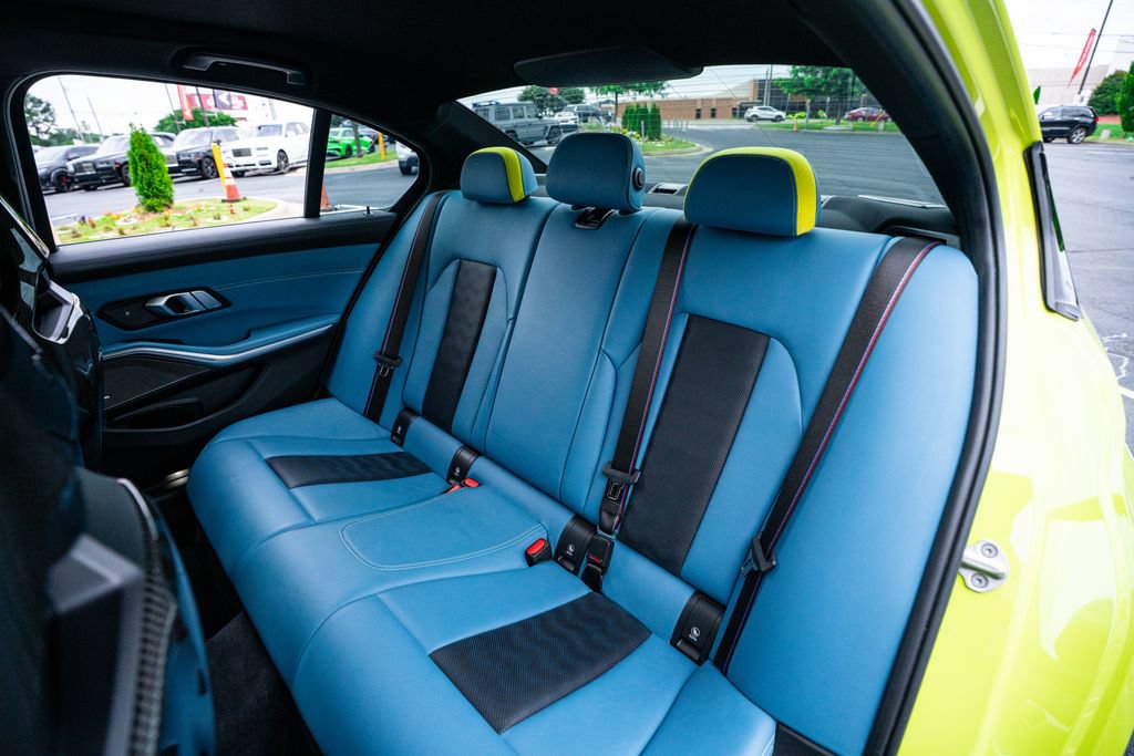 Used 2021 BMW M3 Competition w/ M Carbon Exterior Package RWD image 59