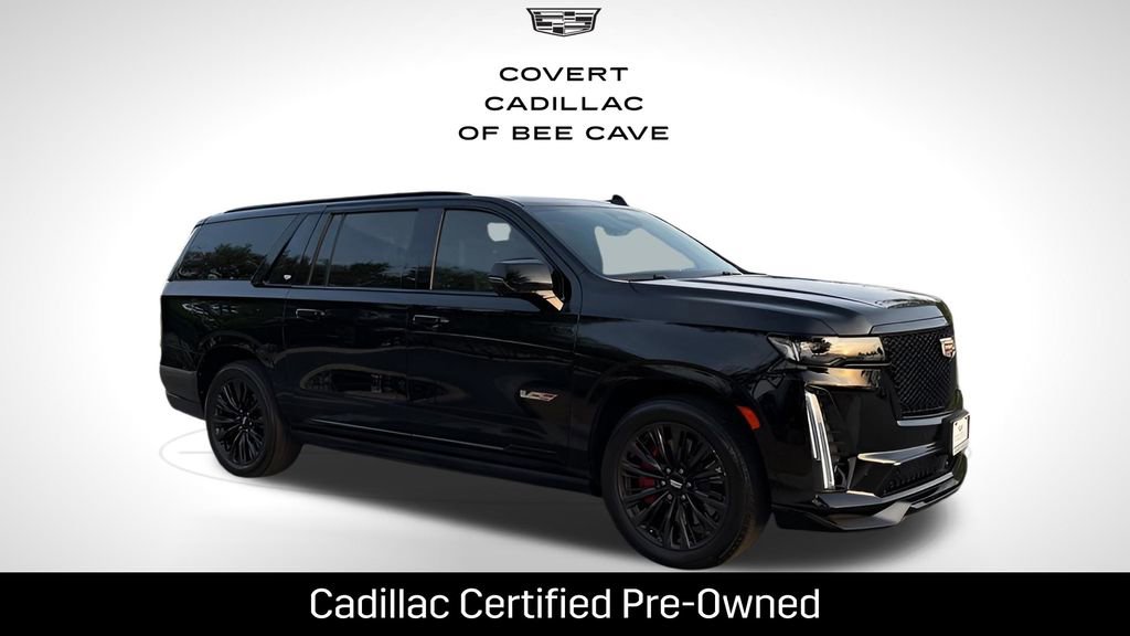 Certified 2023 Cadillac Escalade ESV V w/ LPO, ONYX Package image 1