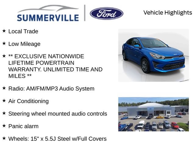 Used 2022 Kia Rio S FWD video 2