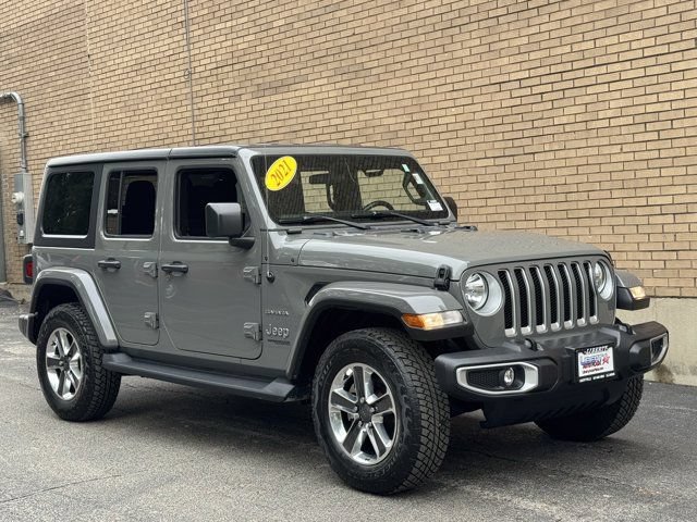 Used 2021 Jeep Wrangler Unlimited Sahara AWD/4WD image 2