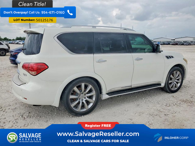 Used 2013 INFINITI QX56 4WD w/ Deluxe Touring Pkg image 4