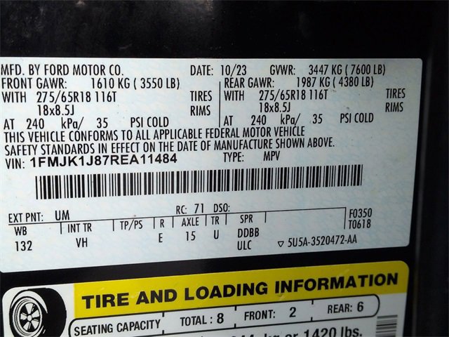 Used 2024 Ford Expedition Max XLT image 34