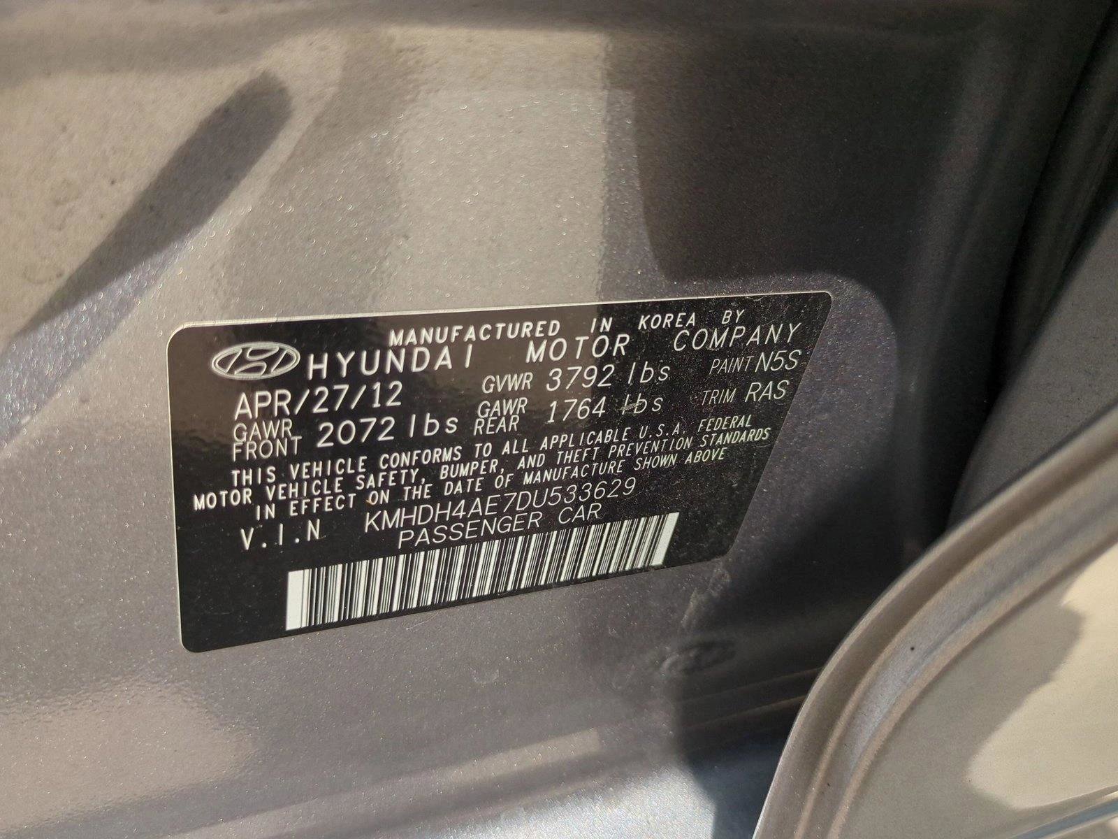 Used 2013 Hyundai Elantra GLS w/ Preferred Pkg FWD image 15