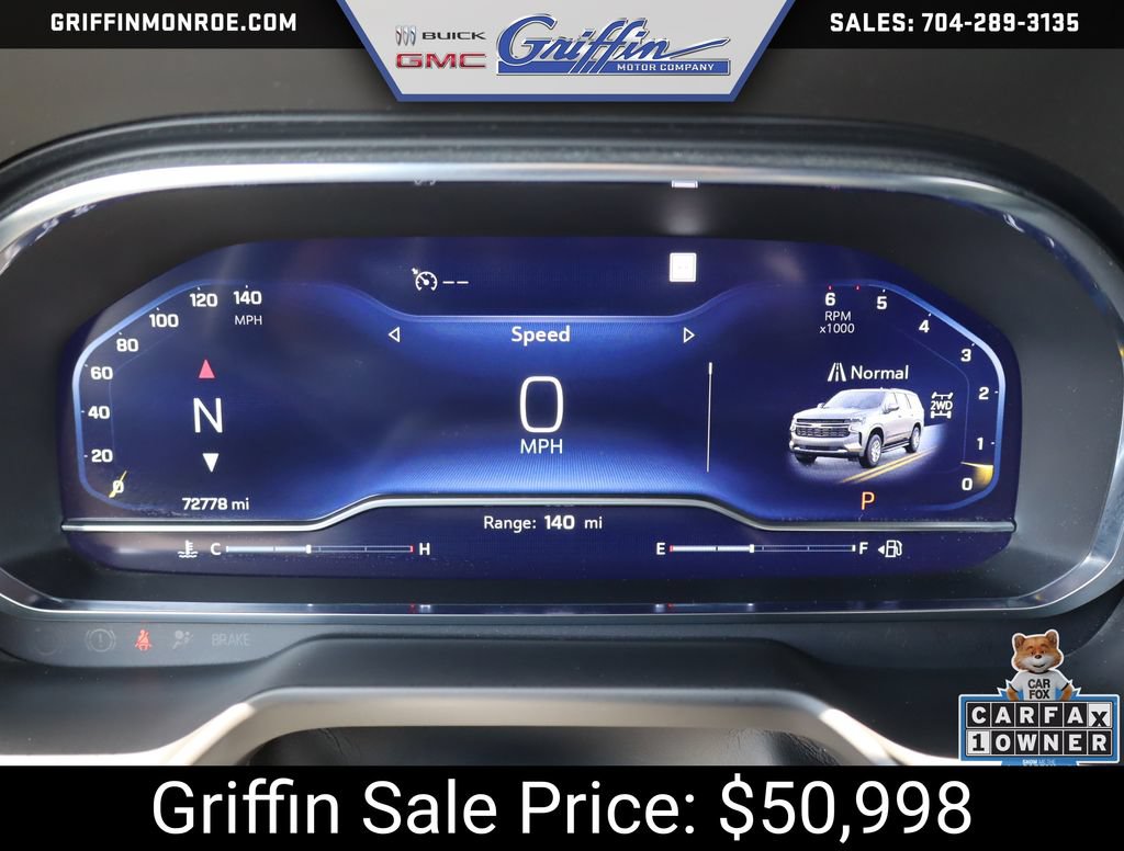 Certified 2022 Chevrolet Tahoe Z71 w/ Luxury Package AWD/4WD image 29