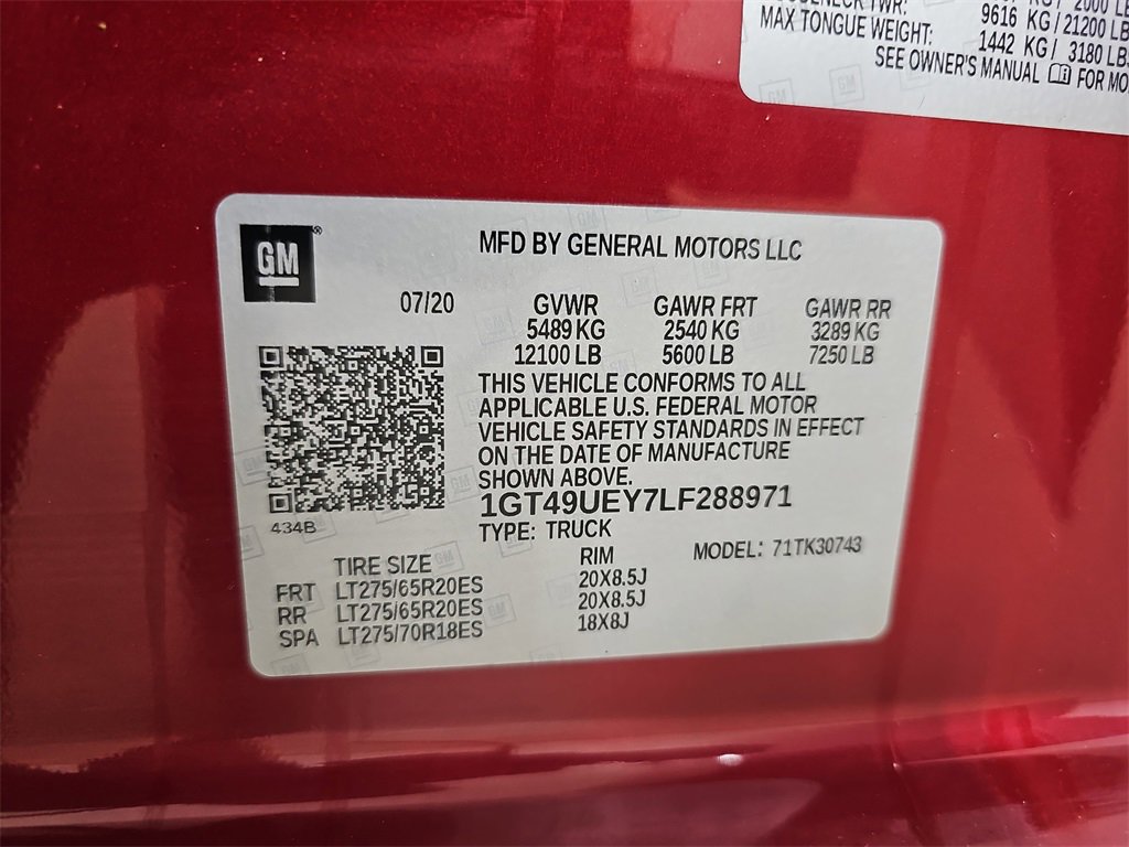 Used 2020 GMC Sierra 3500 SLT w/ SLT Premium Plus Package image 41