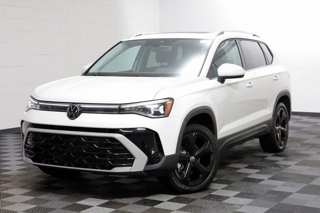 Used 2025 Volkswagen Taos SEL w/ Black Wheel Plus Package
