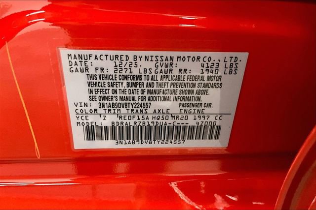 New 2026 Nissan Sentra SR w/ SR Premium Package image 37