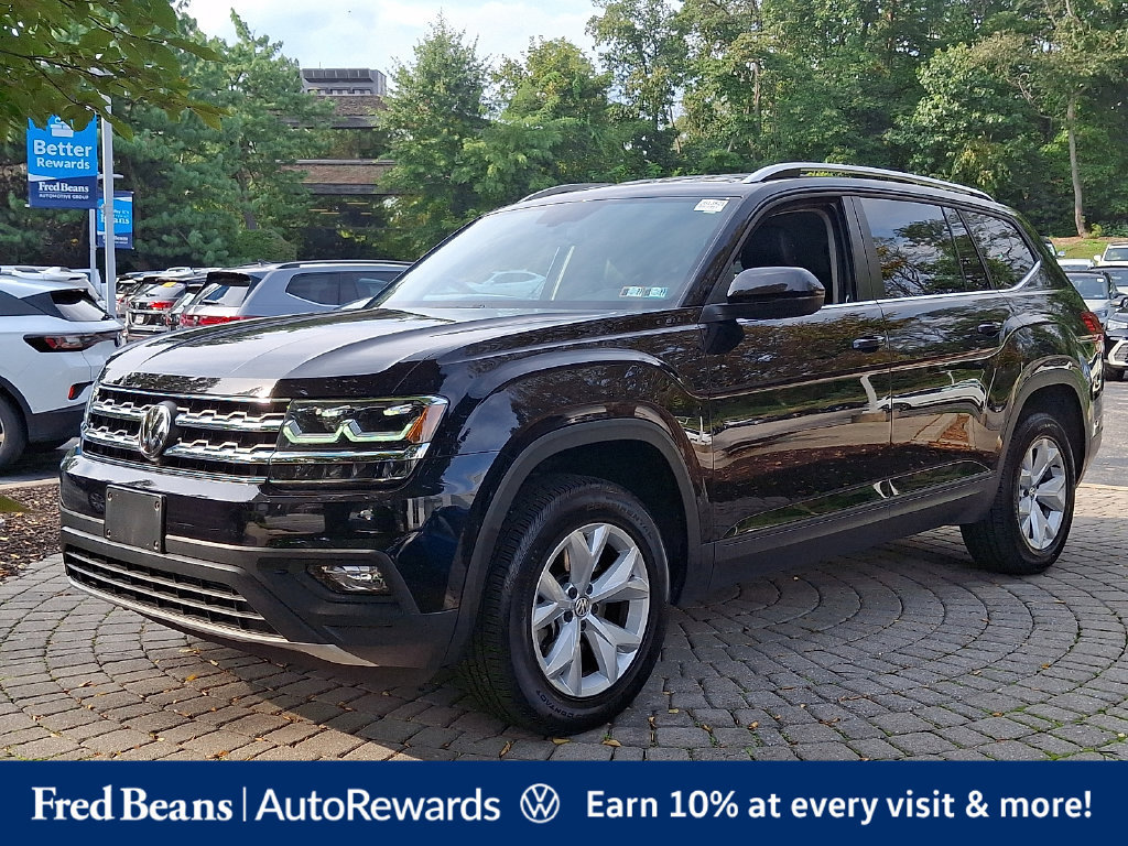 Used 2019 Volkswagen Atlas SE w/ Towing Package AWD/4WD image 3