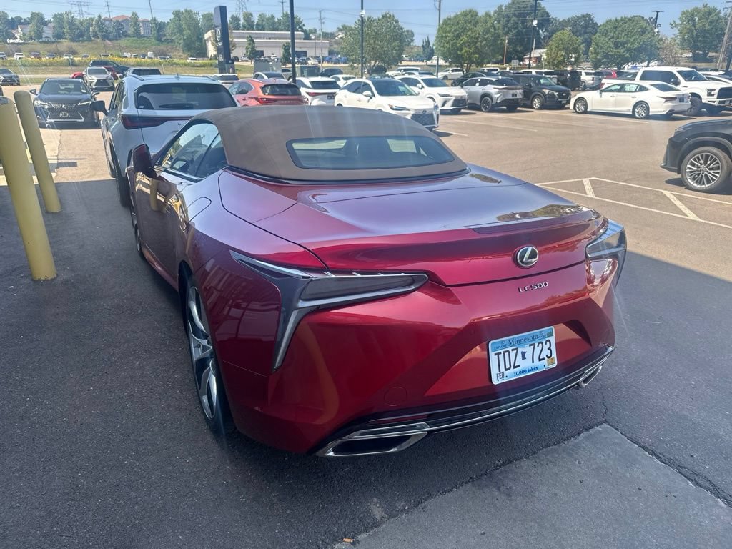Certified 2022 Lexus LC 500 Convertible w/ Touring Package RWD image 9