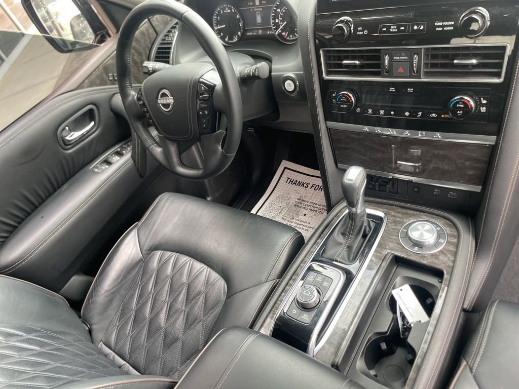 Used 2021 Nissan Armada Platinum w/ Captain's Chairs Package image 23