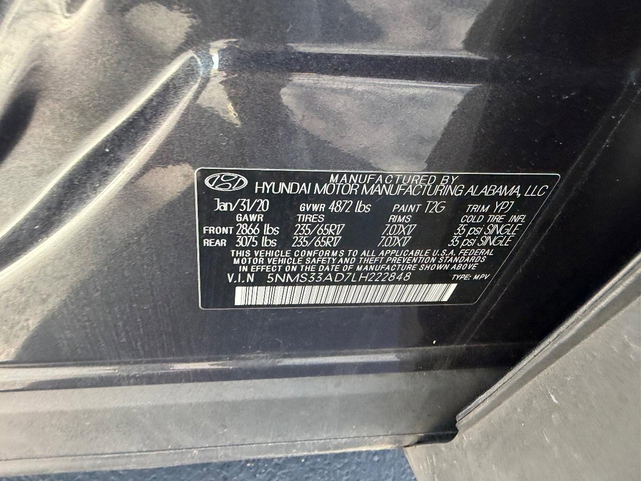 Used 2020 Hyundai Santa Fe SEL image 22