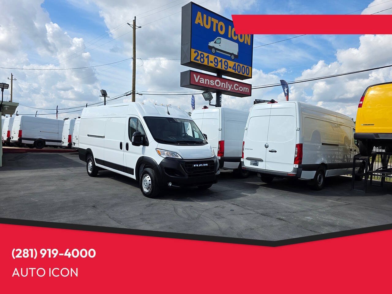 Used 2023 RAM ProMaster 3500 w/ Driver Convenience Group FWD image 1