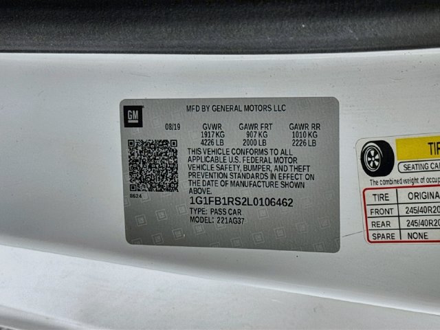 Used 2020 Chevrolet Camaro LT RWD image 33