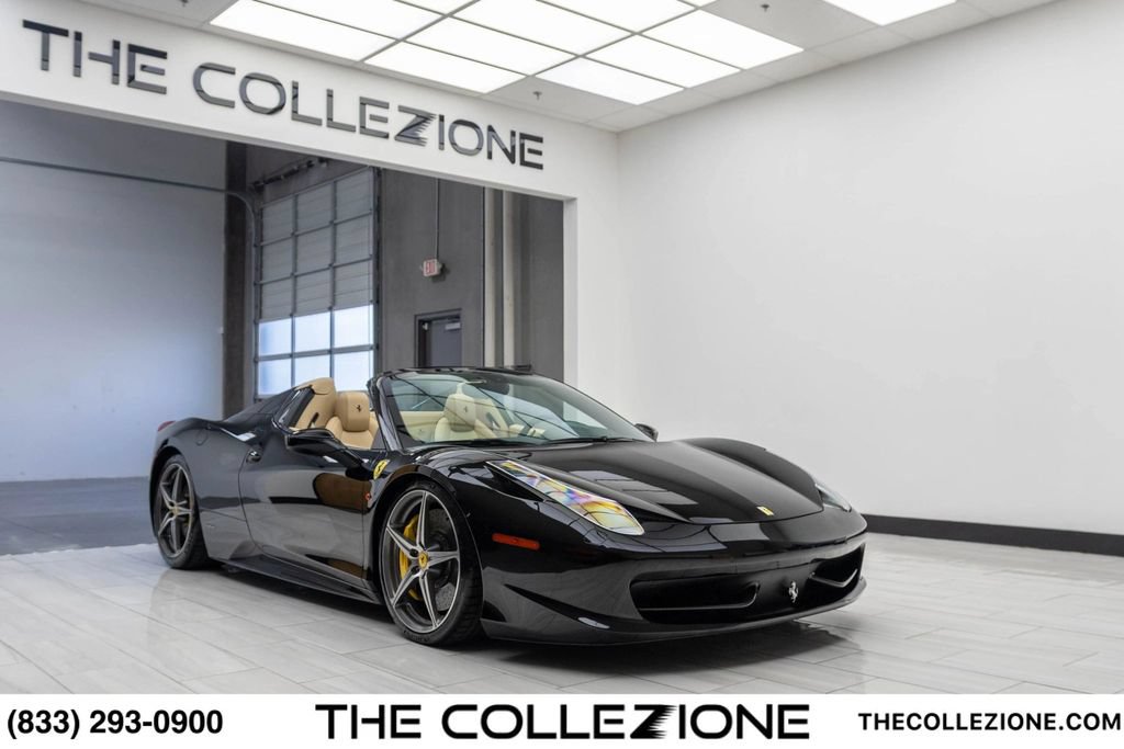 Used 2015 Ferrari 458 Spider RWD image 1