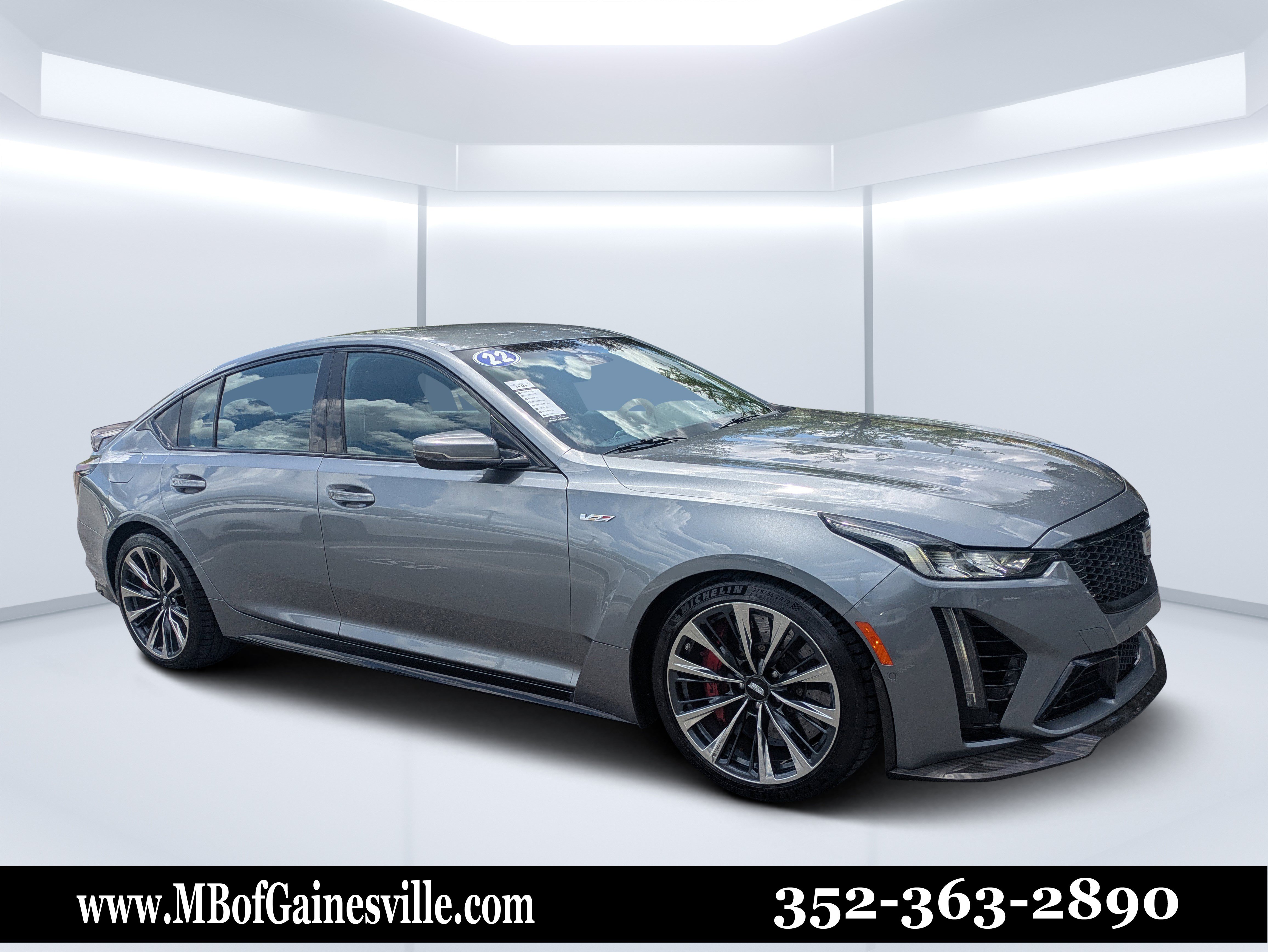 Used 2022 Cadillac CT5 V Blackwing w/ Carbon Fiber Package 1 RWD image 1