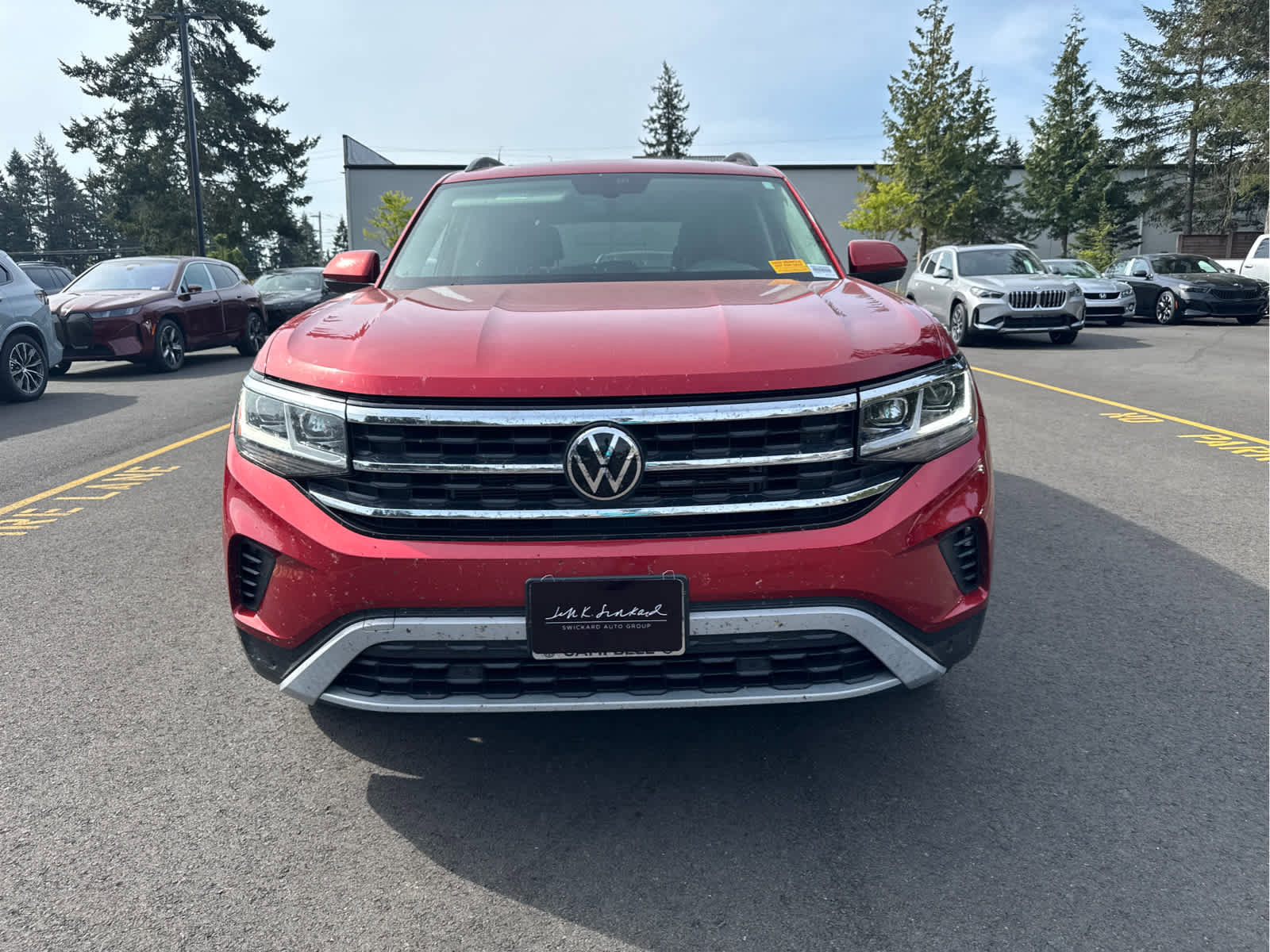 Used 2023 Volkswagen Atlas SE AWD/4WD image 2
