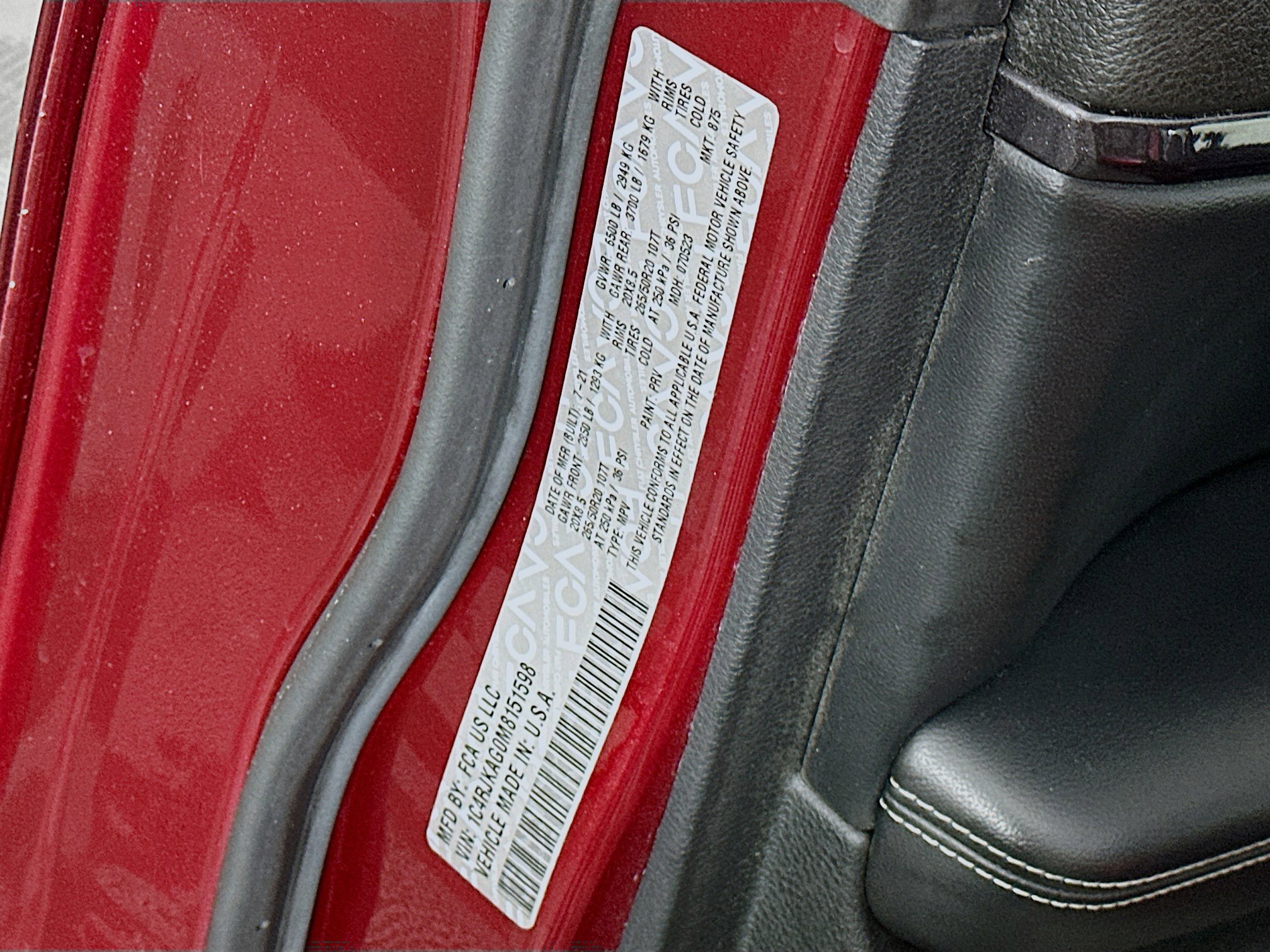 Used 2021 Jeep Grand Cherokee L Laredo image 12