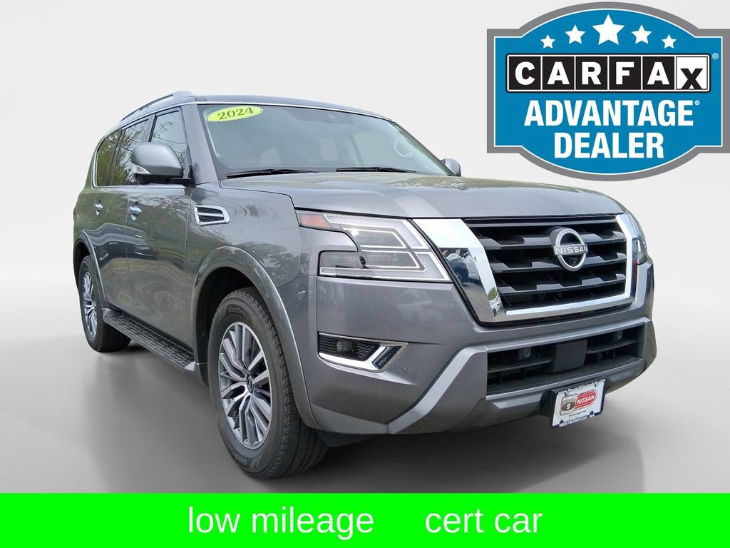 Certified 2024 Nissan Armada SL w/ Captain's Chairs Package