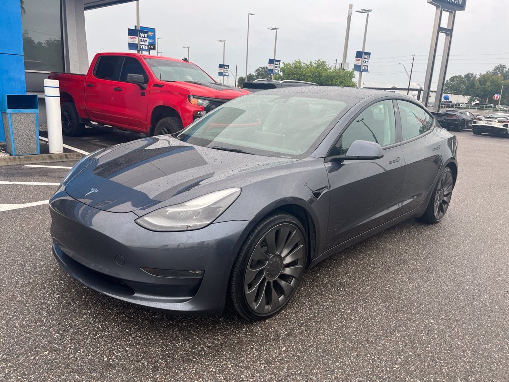 Used 2022 Tesla Model 3 Performance AWD/4WD image 1