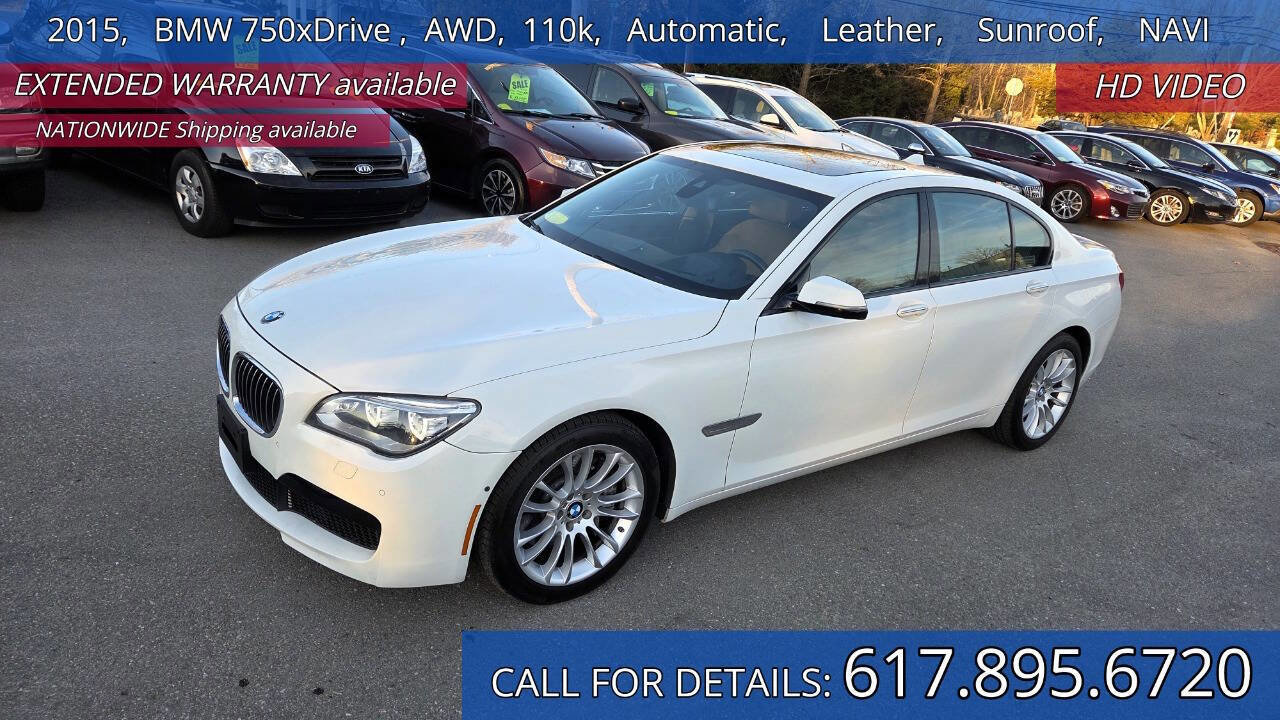 Used 2015 BMW 750i xDrive AWD/4WD image 1