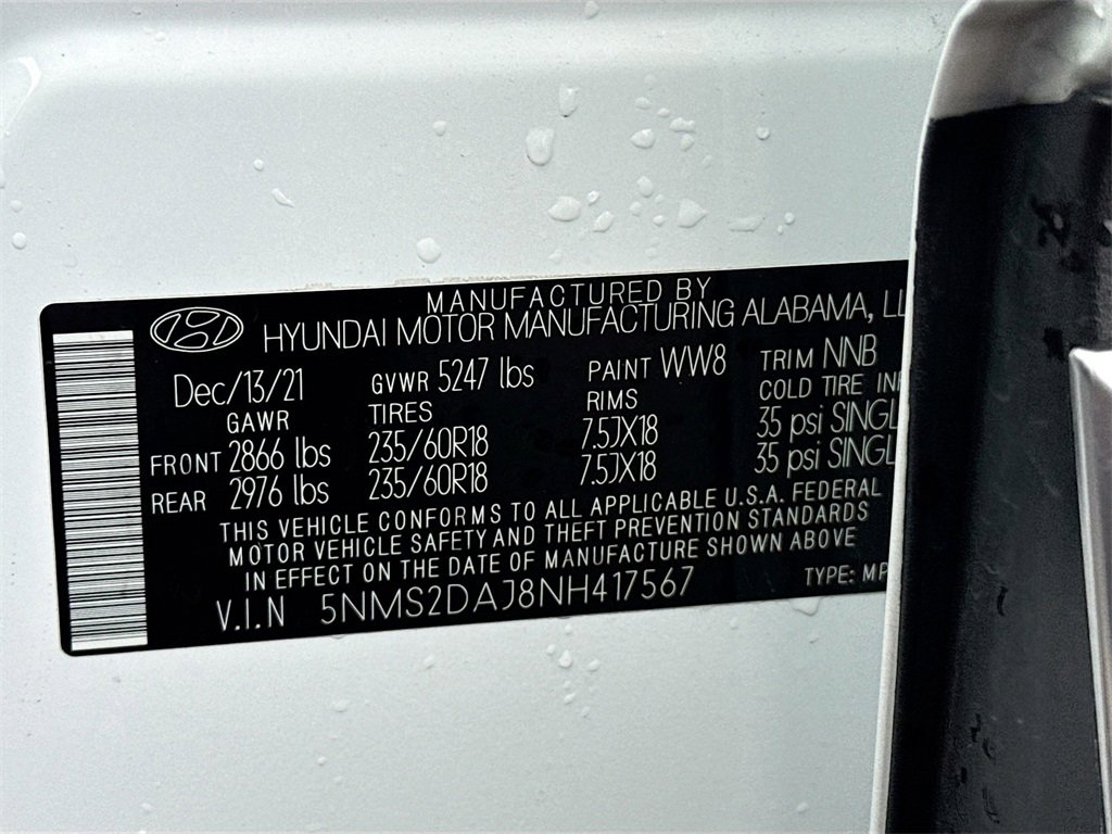 Used 2022 Hyundai Santa Fe SEL image 24