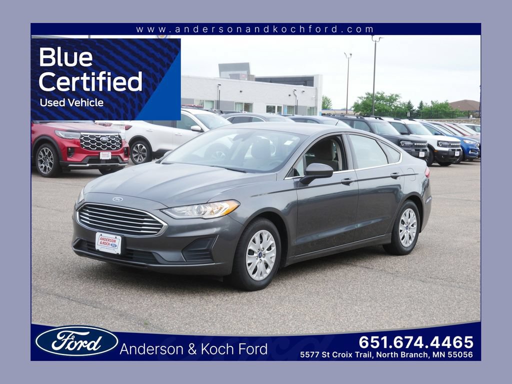 Certified 2019 Ford Fusion S FWD image 1