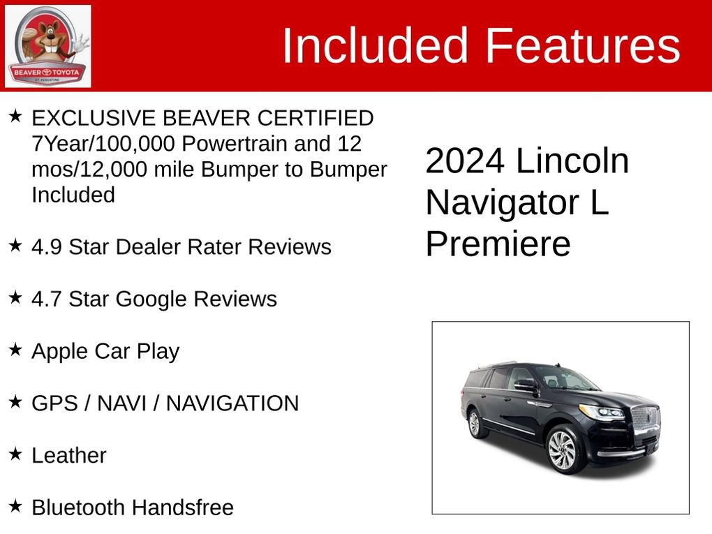 Used 2024 Lincoln Navigator L 4WD image 4