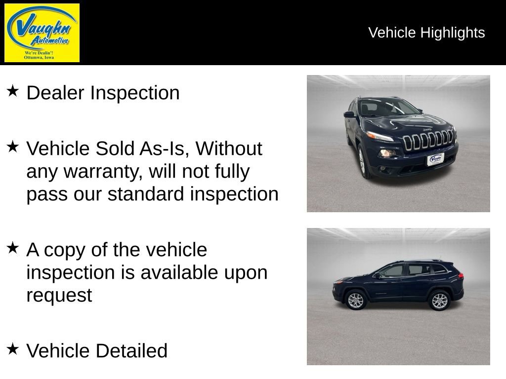 Used 2015 Jeep Cherokee Latitude w/ Comfort/Convenience Group image 2