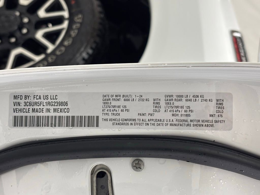 Certified 2024 RAM 2500 Laramie w/ Safety Group image 19