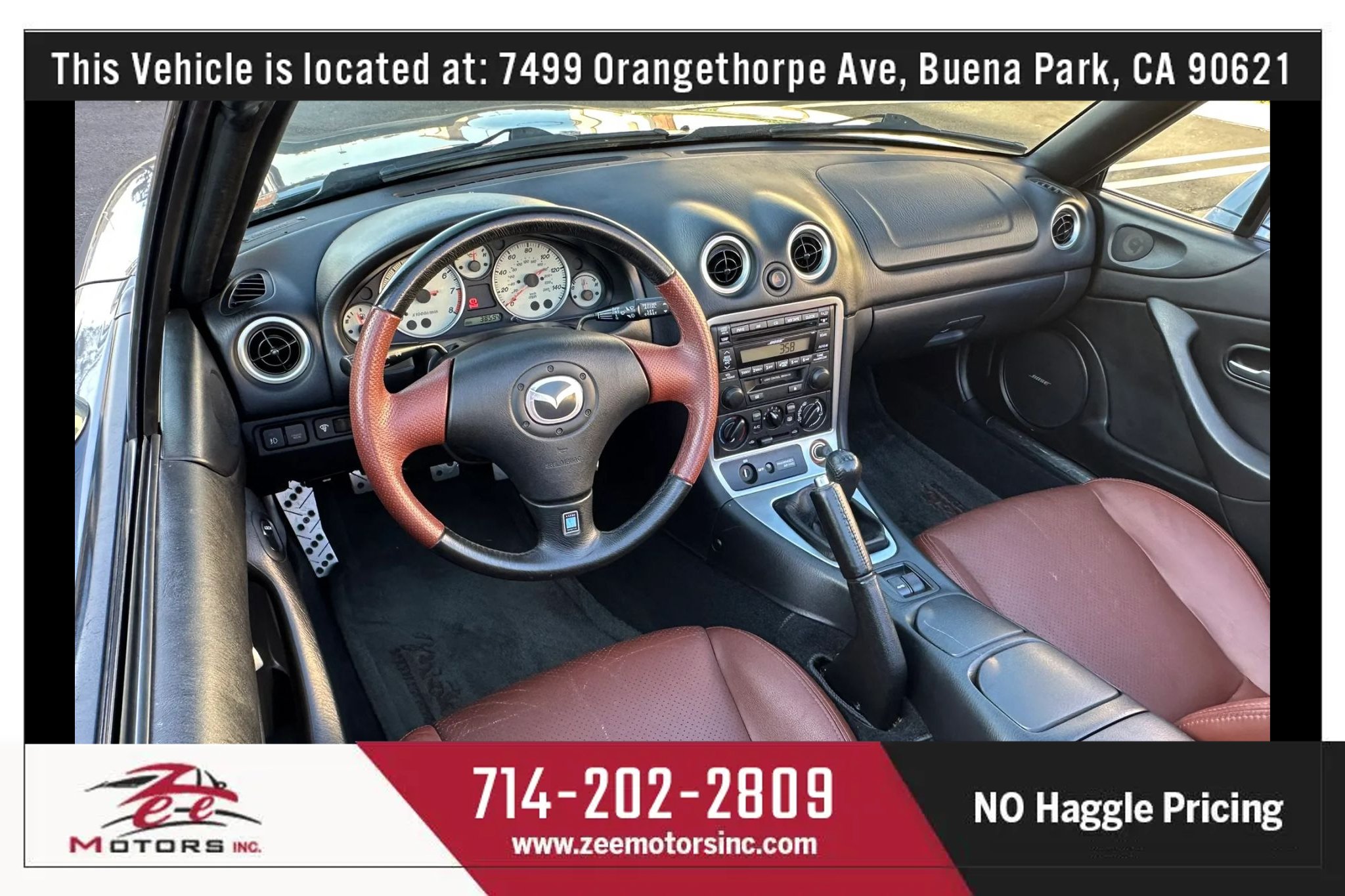 Used 2002 MAZDA MX-5 Miata SE RWD image 18