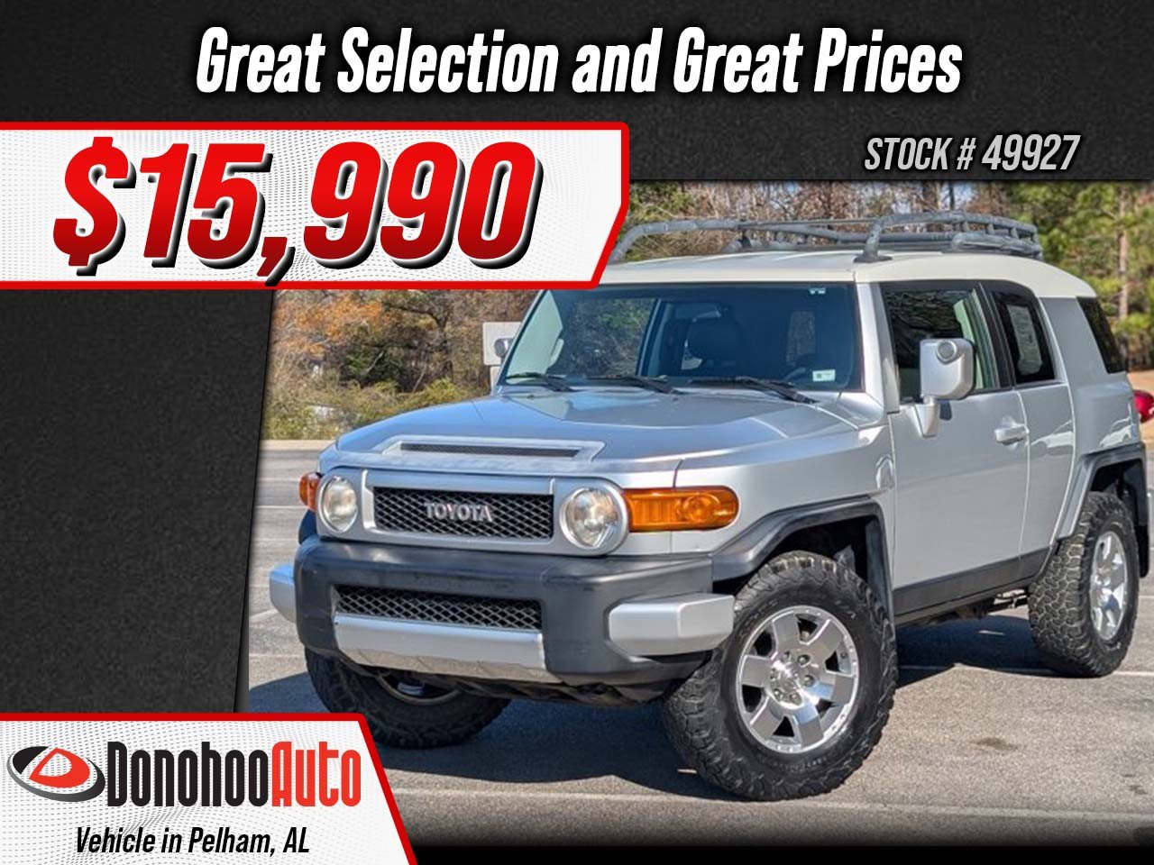 Used 2008 Toyota FJ Cruiser 4WD image 1
