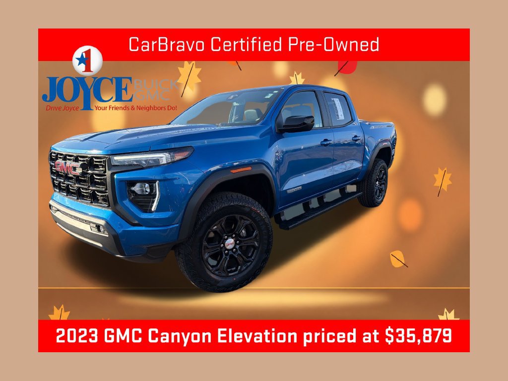 Certified 2023 GMC Canyon Elevation w/ Elevation Premium Package