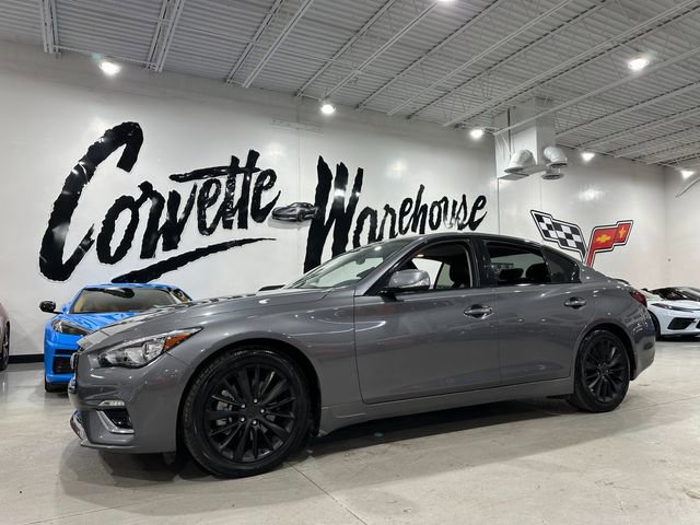 Used 2021 INFINITI Q50 Luxe w/ Cargo Package