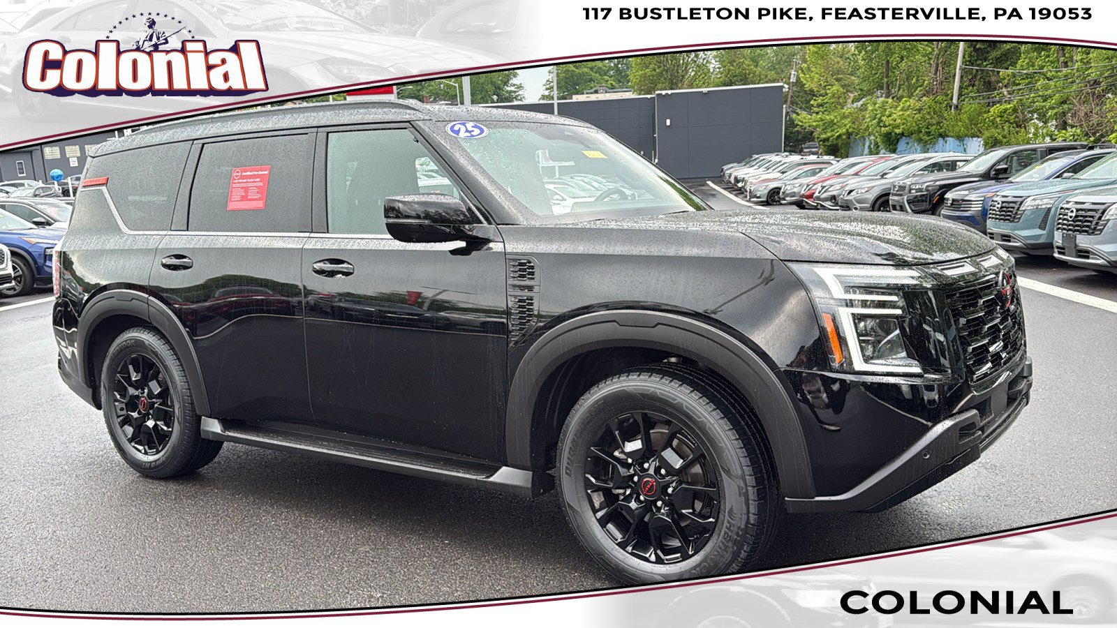 Certified 2025 Nissan Armada PRO-4X w/ Pro-4X Premium Package