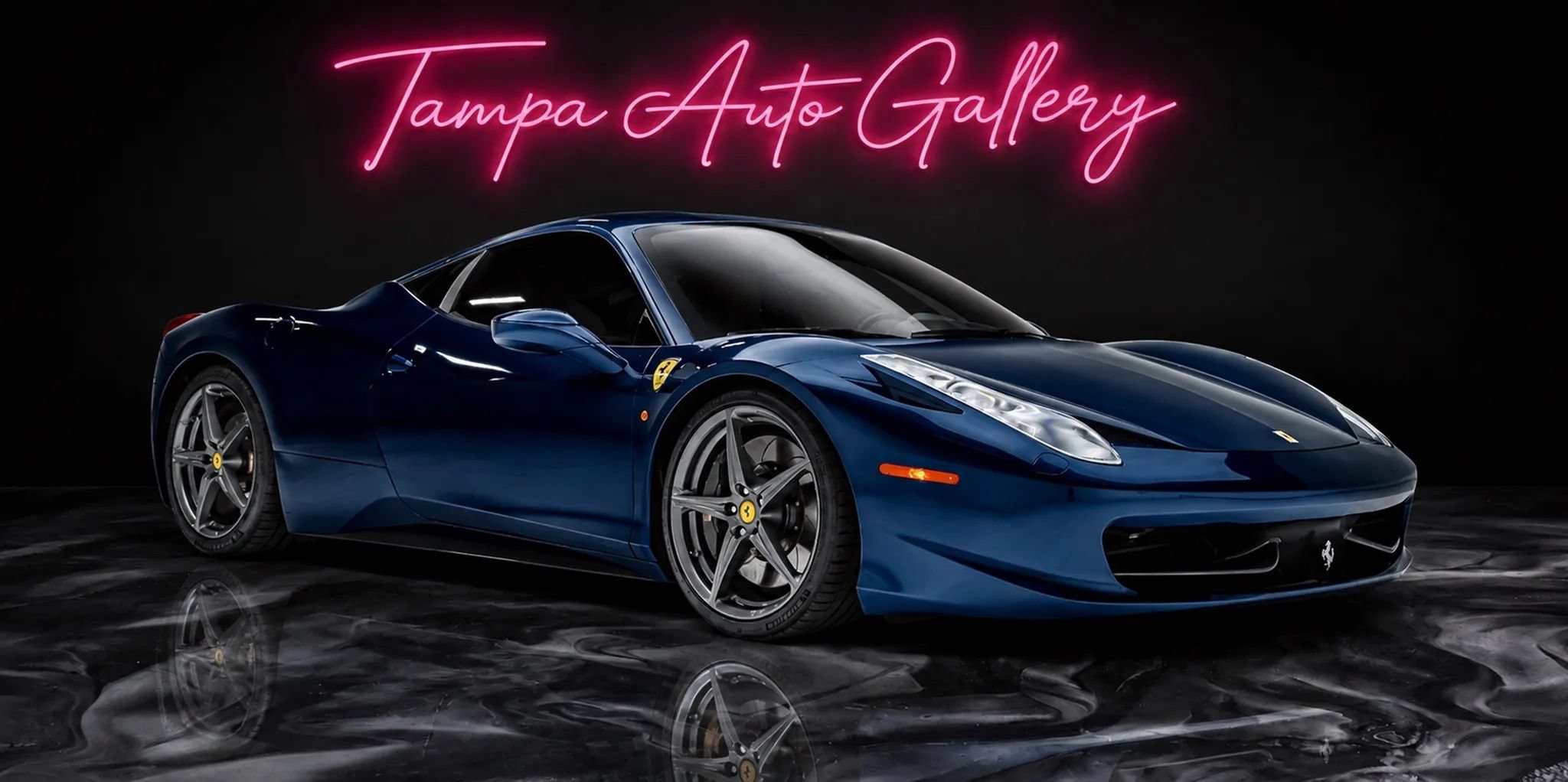 Used 2014 Ferrari 458 Italia Coupe RWD image 1