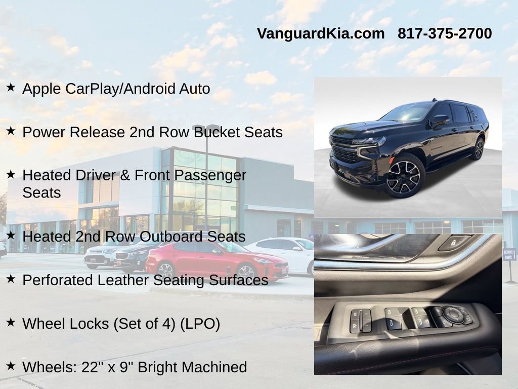 Used 2021 Chevrolet Suburban RST w/ Luxury Package image 24