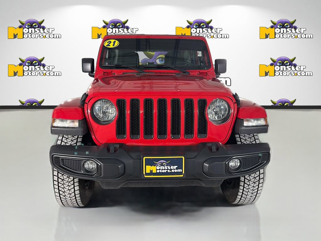 Used 2021 Jeep Wrangler Unlimited Sahara AWD/4WD image 2