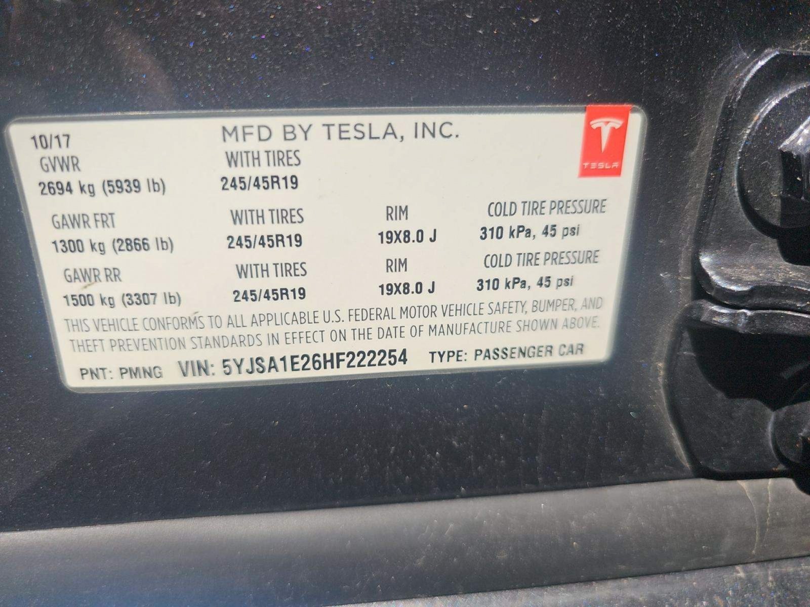Used 2017 Tesla Model S 100D AWD/4WD image 5