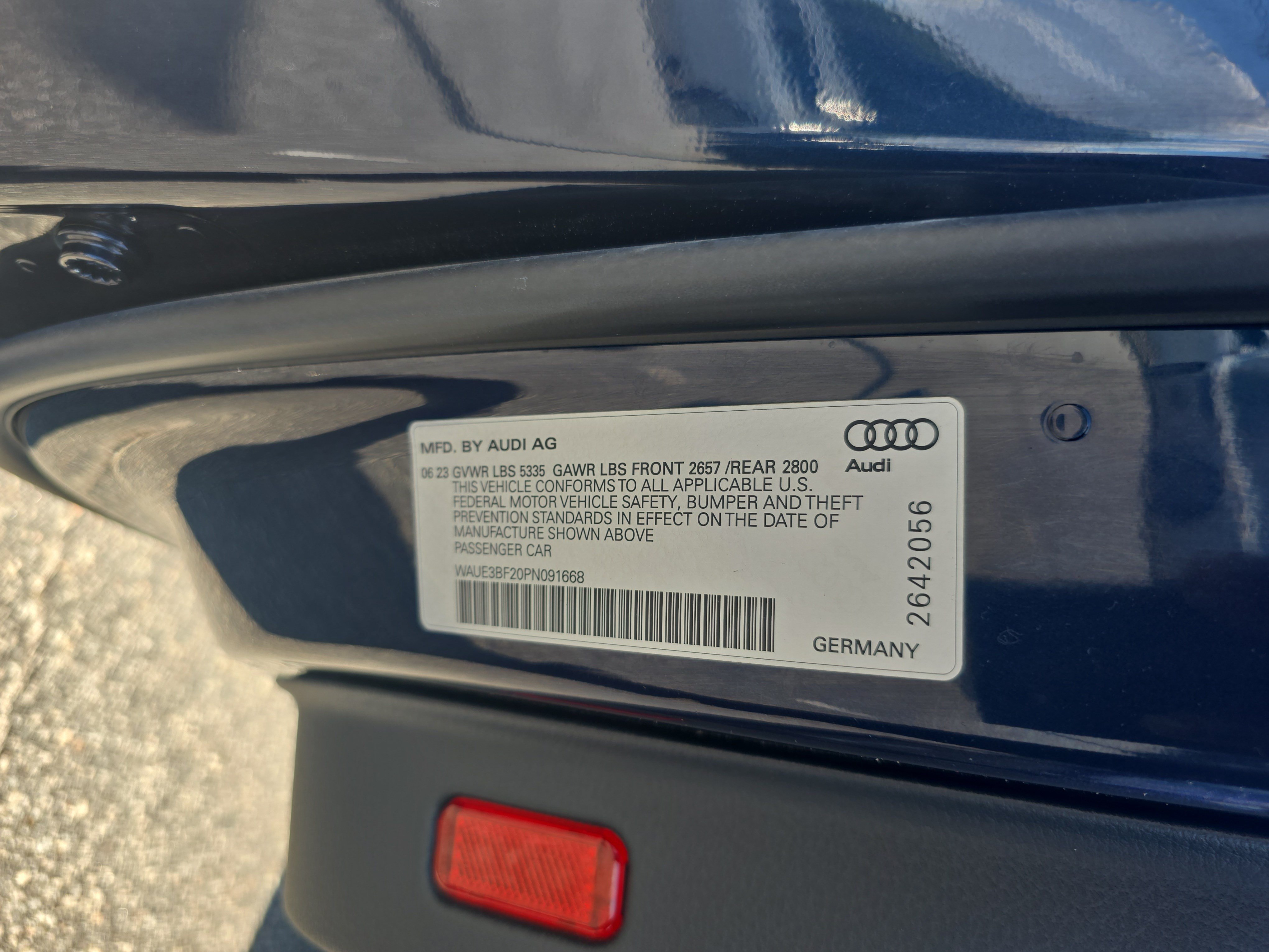 Used 2023 Audi A6 Premium Plus w/ Premium Plus Package AWD/4WD image 32