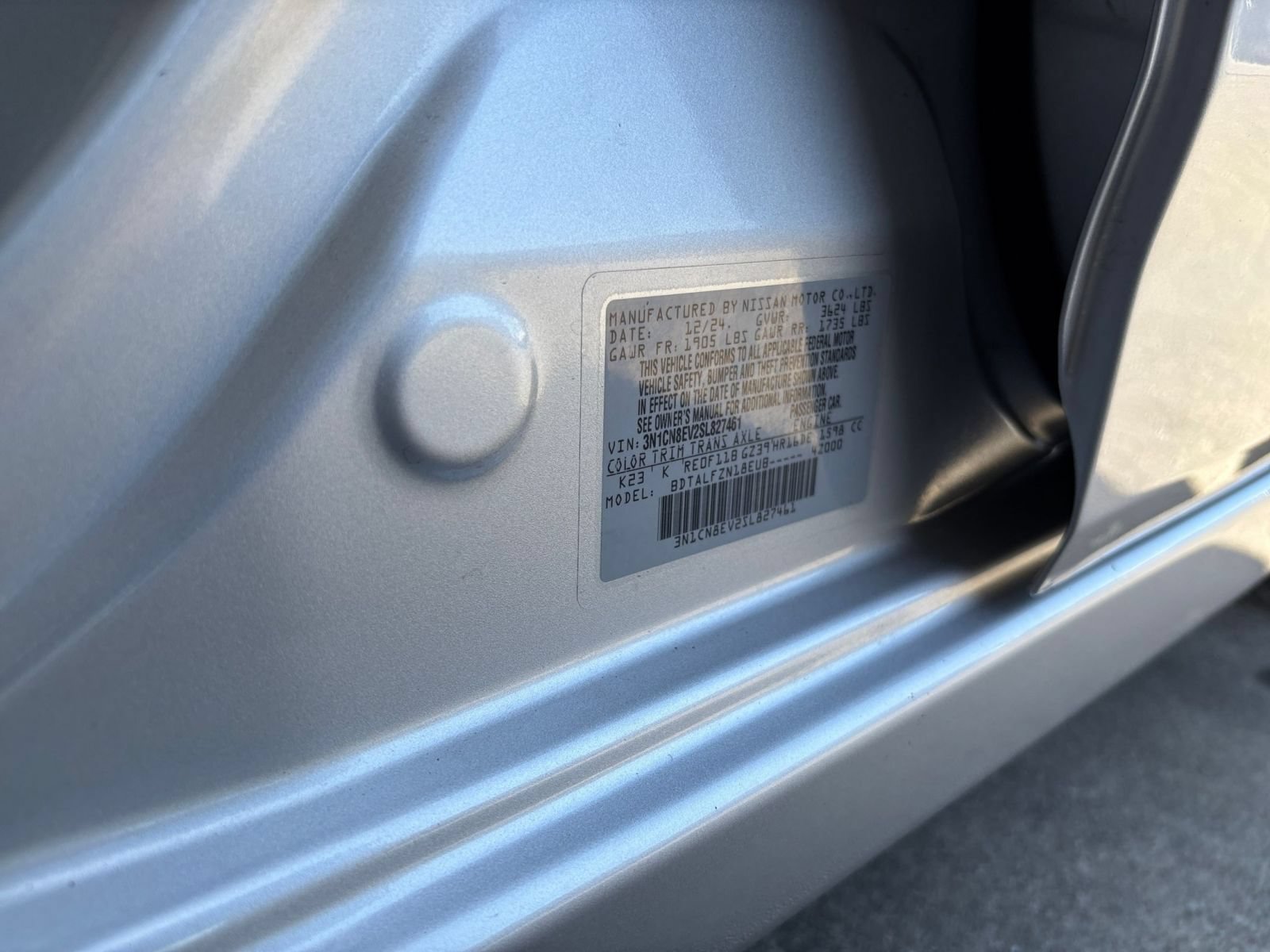 Used 2025 Nissan Versa SV FWD image 27