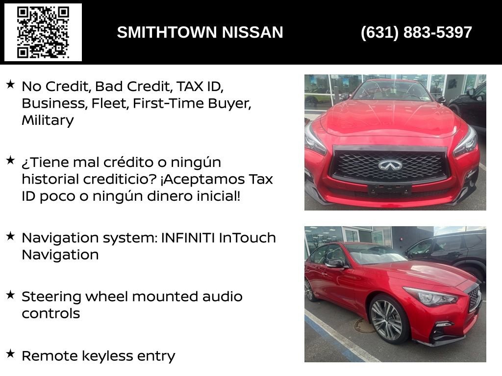 Used 2023 INFINITI Q50 Sensory image 6