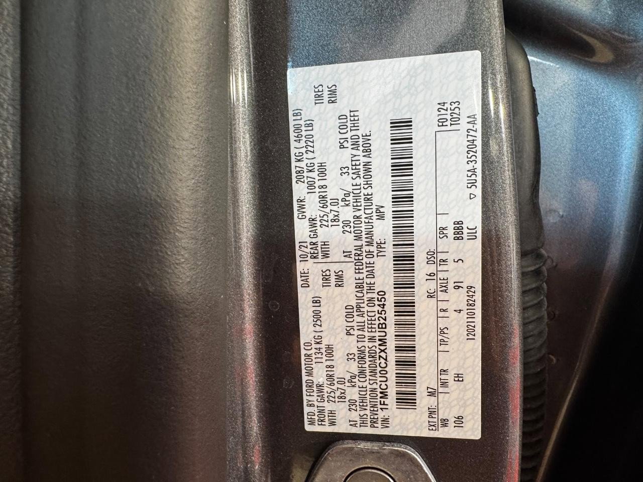 Used 2021 Ford Escape SEL image 26