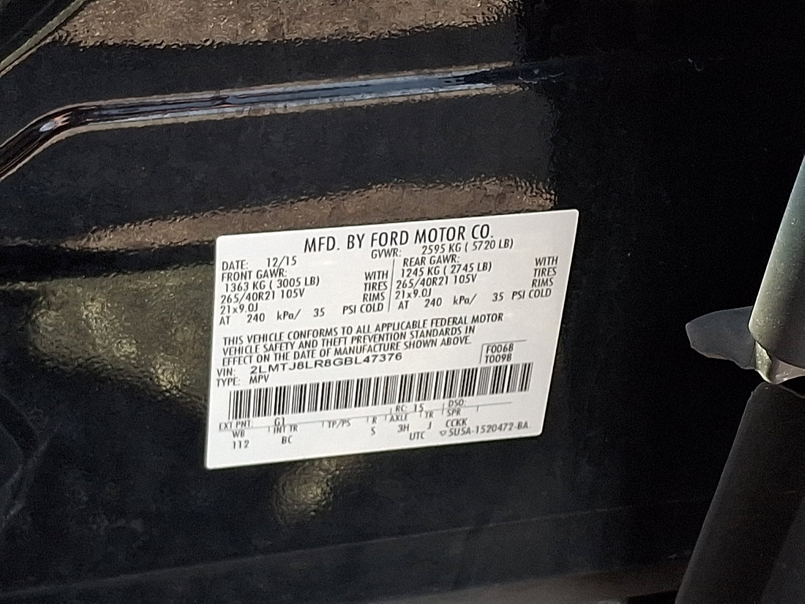 Used 2016 Lincoln MKX Reserve w/ Driver Assistance Package AWD/4WD image 27