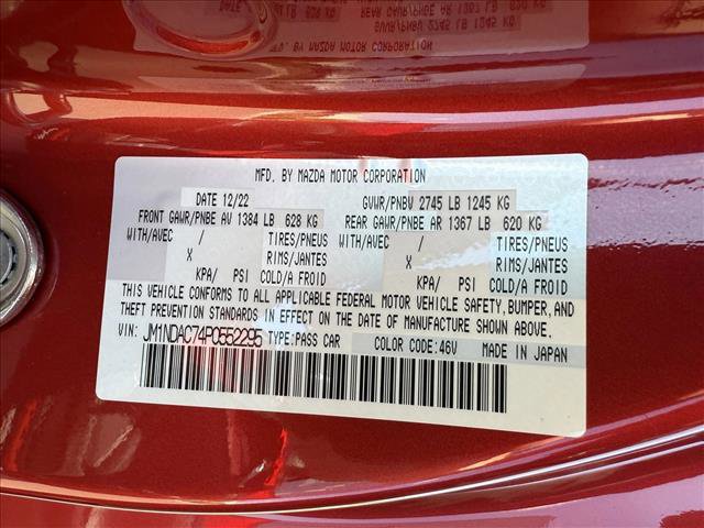 Used 2023 MAZDA MX-5 Miata Club w/ Brembo/BBS Recaro Package image 22