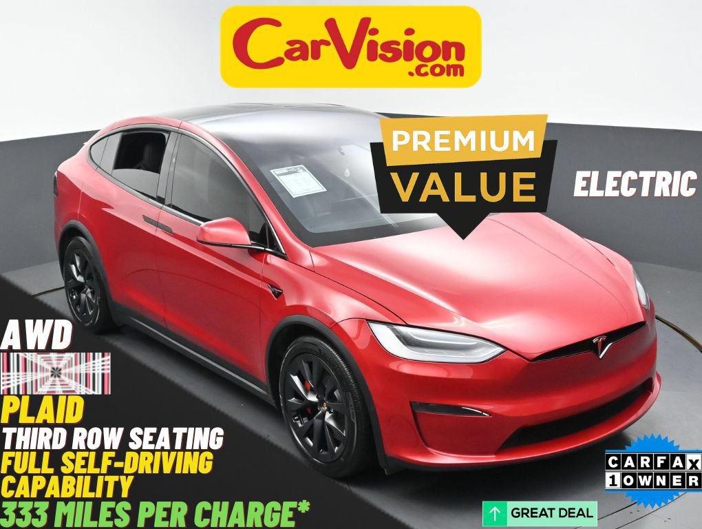 Used 2022 Tesla Model X Plaid AWD/4WD image 1