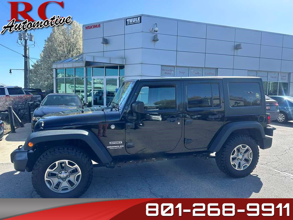 Used 2016 Jeep Wrangler Unlimited Sport w/ Max Tow Package