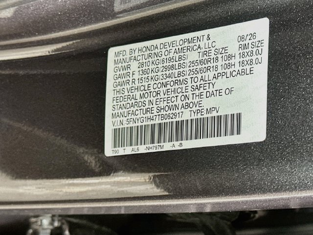 Certified 2026 Honda Pilot EX-L image 37