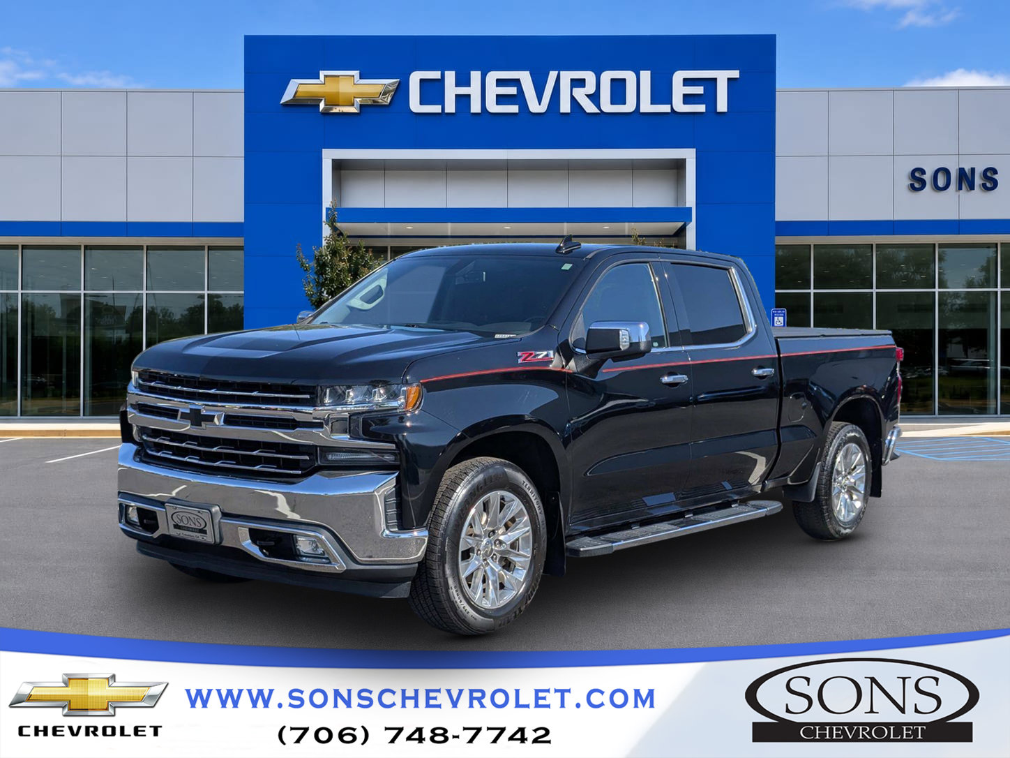 Used 2019 Chevrolet Silverado 1500 LTZ AWD/4WD image 23